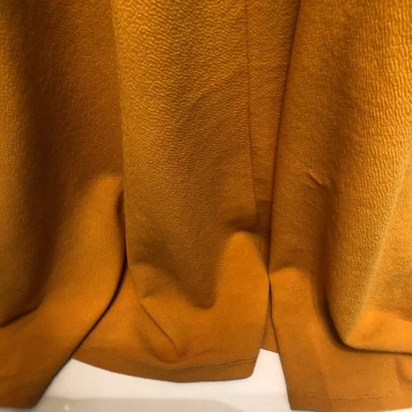 Woman’s fall mustard yellow Mock neck long sleeve shein dress - Picture 9 of 13